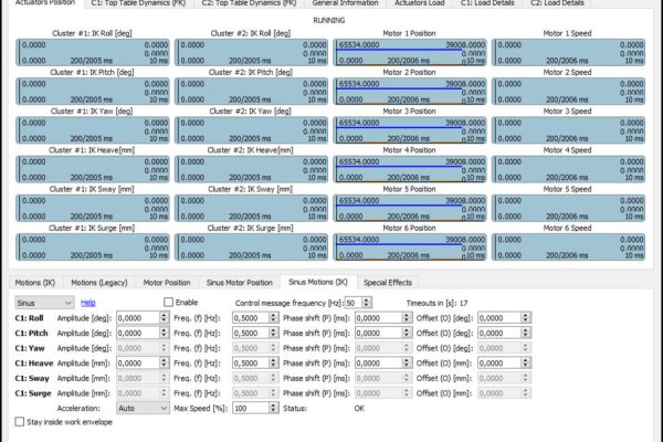 ForceSeatPM Platform Diagnostic