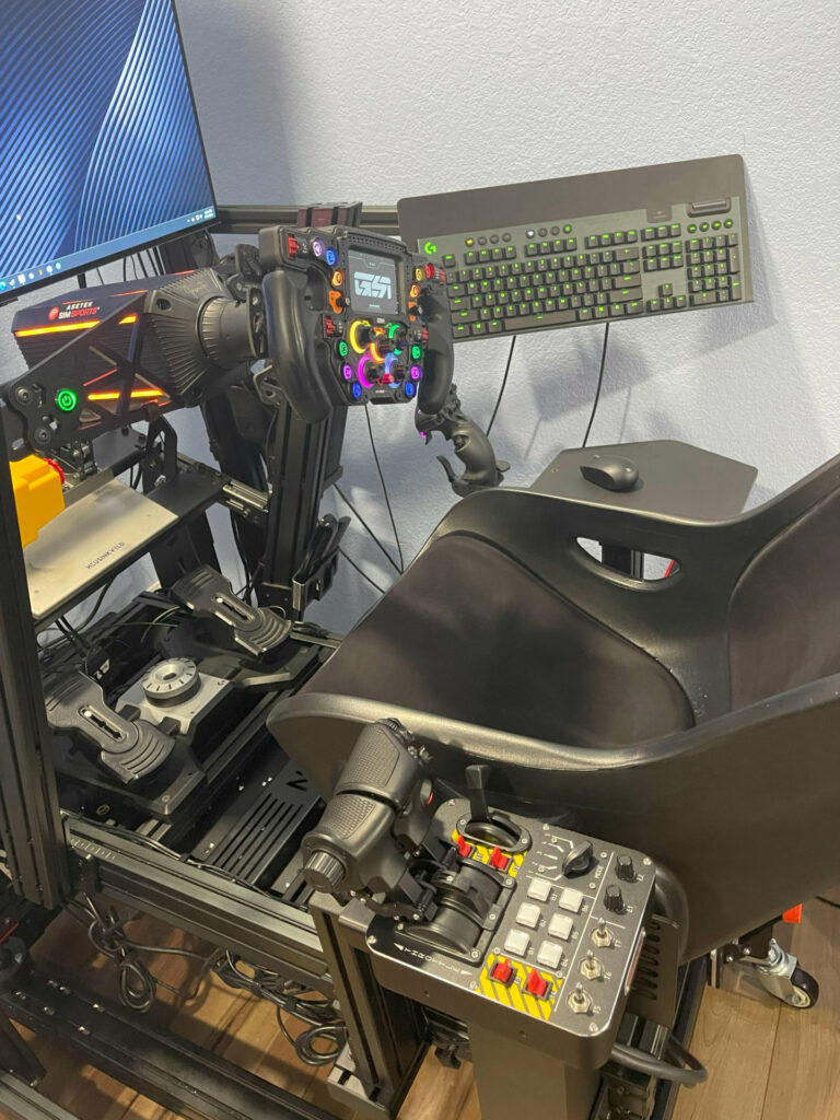 Sim racing and flight motion rig