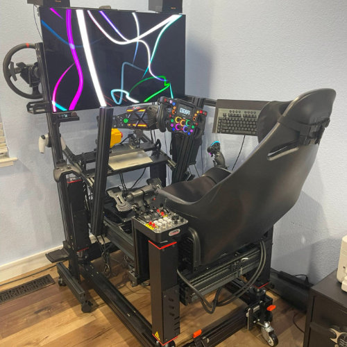 Sim racing and flight motion rig